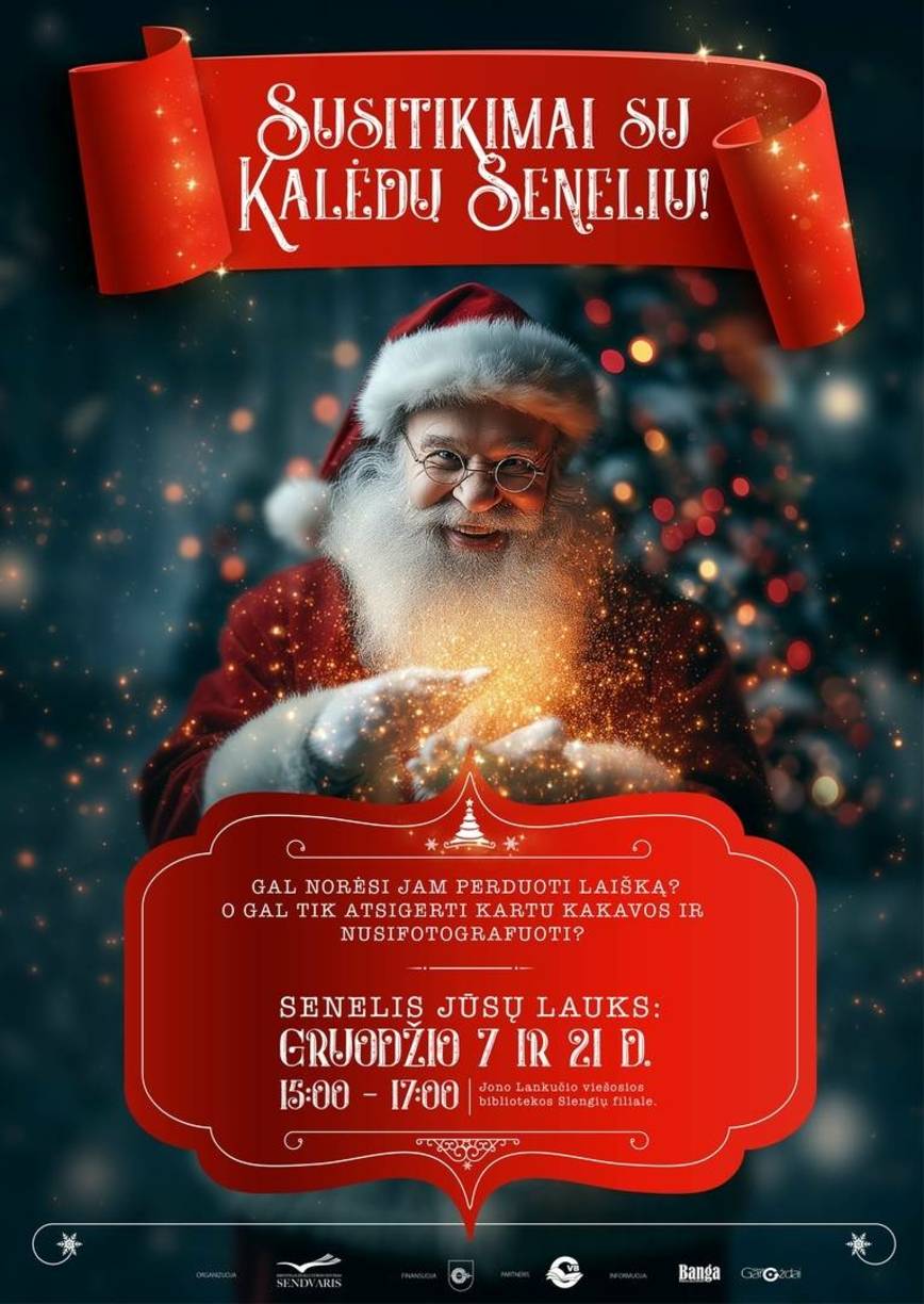 Susitikimai su Kalėdų Seneliu Sendvaryje