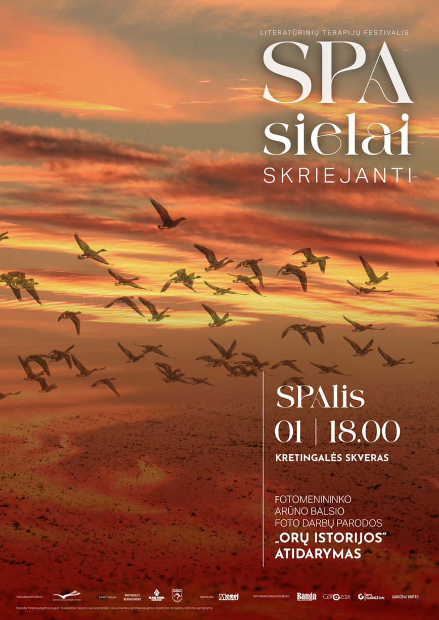 Terapijų festivalis ,,SPA sielai. Skriejanti