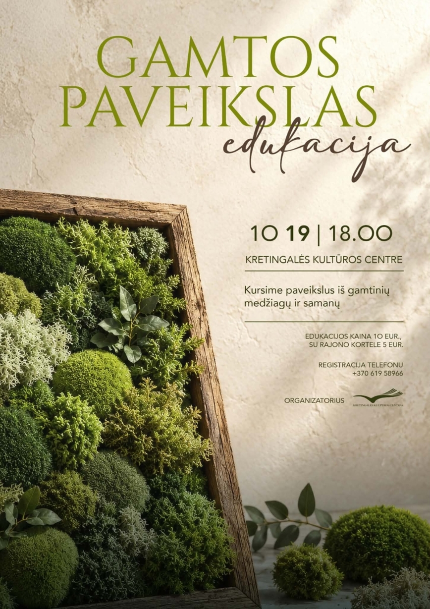 Edukacija ,,Gamtos paveikslas