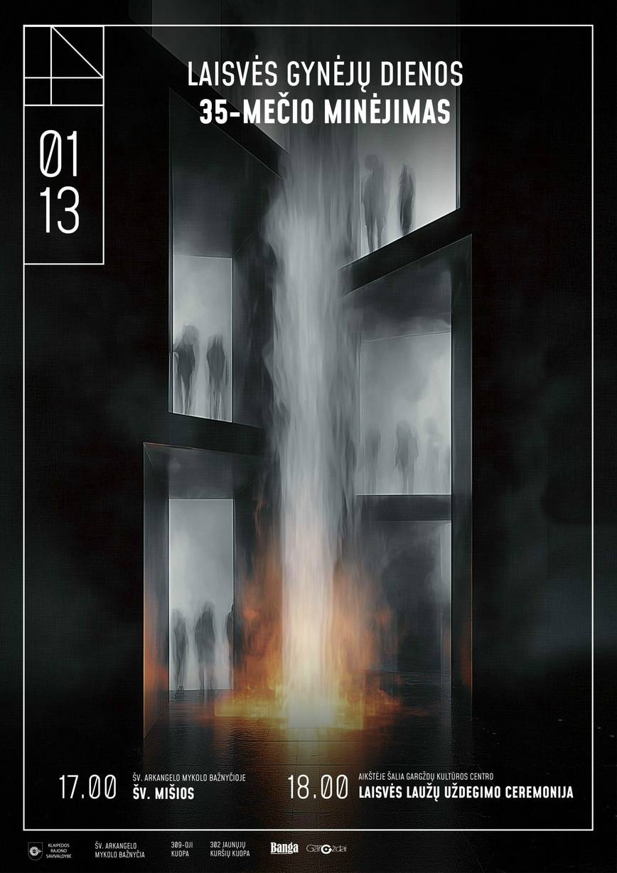 Laisvės gynėjų dienos 35-mečio minėjimas Gargžduose