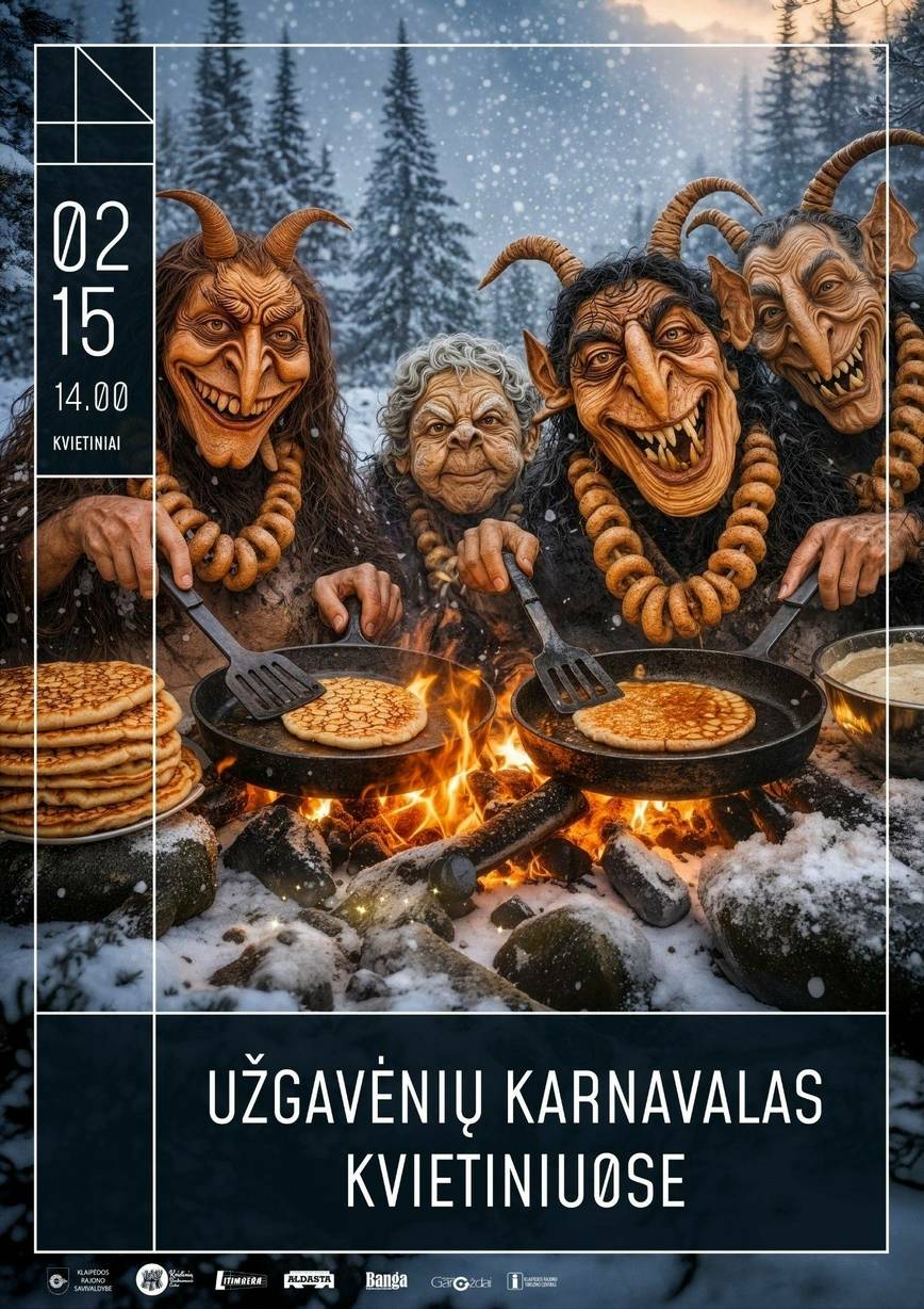Užgavėnių karnavalas Kvietiniuose