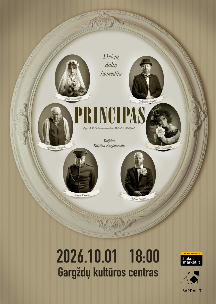 Dviejų dalių komedija „Principas“