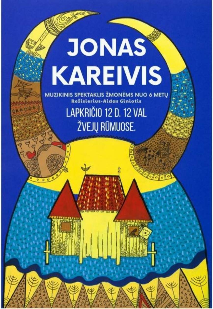 Keistuolių teatras Muzikinis spektaklis ''Jonas Kareivis''