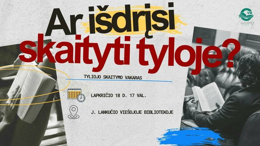 Tylieji knygos skaitymai