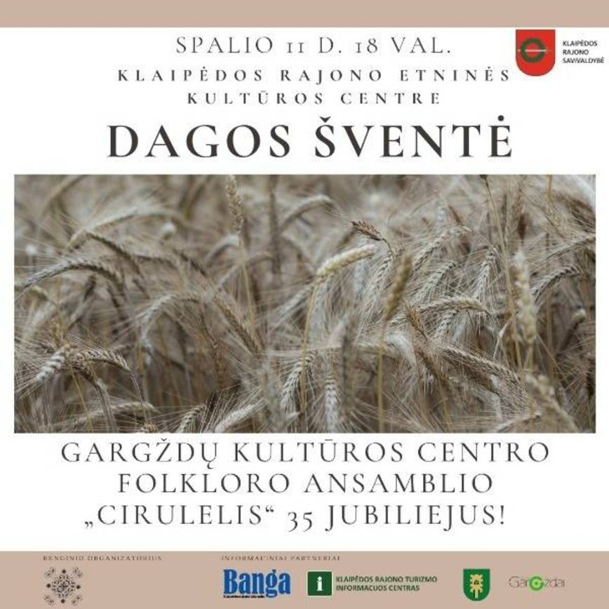 Dagos šventė. Gargždų kultūros centro folkloro ansamblio 