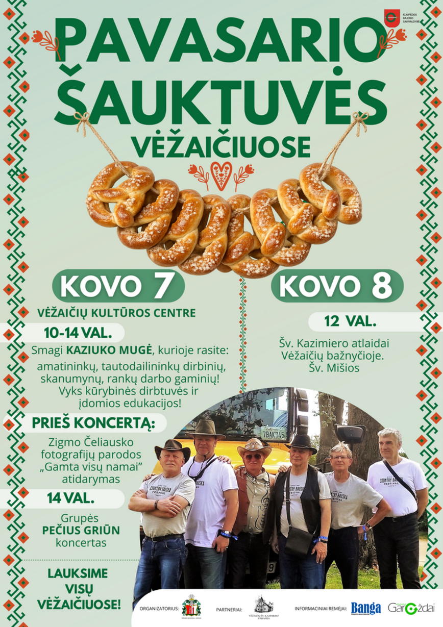 AVASARIO ŠAUKTUVĖS VĖŽAIČIUOSE! KAZIUKO MUGĖ IR KONCERTAS! 