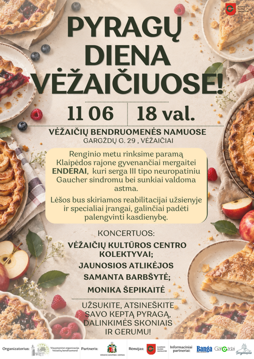 Pyragų diena Vėžaičiuose