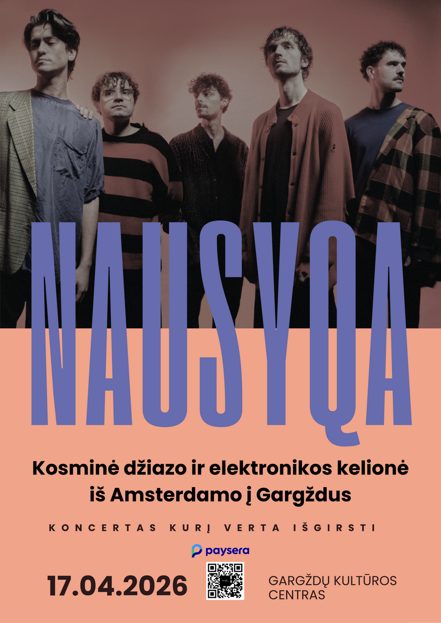 NAUSYQA – kosminė džiazo ir elektronikos kelionė iš Amsterdamo