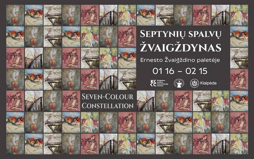 Ernesto Žvaigždino paroda „Septynių spalvų žvaigždynas“ 