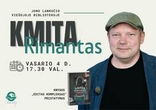 Rimanto Kmitos knygos „Editas kompleksas“ pristatymas