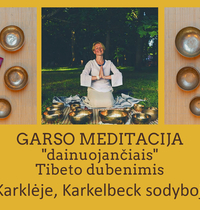 GARSO MEDITACIJA "dainuojančiais" Tibeto dubenimis | SOUND MEDITATION with singing Tibetan bowls