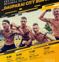 Ekstremalus bėgimas su kliūtimis „Dauparai City Run 2022“