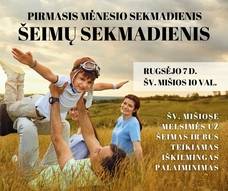 Šeimų sekmadienis Šv. arkangelo Mykolo bažnyčioje