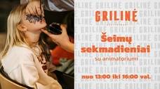 Šeimų sekmadieniai grilinėje