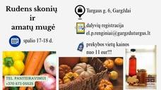 Rudens skonių ir amatų mugė