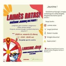 Sveikatingumo veikla „Laimės ratas“