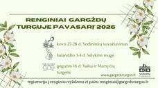 Pavasario šventės Gargždų turguje 2026