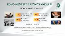 Muzikos vakarai šeštadieniais Užmiesčio klube - gera nuotaika ir nemokama programa
