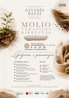 Molio terapijos dirbtuvės