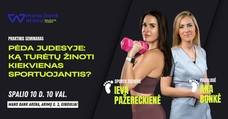 Pėda judesyje: ką turėtų žinoti kiekvienas sportuojantis?