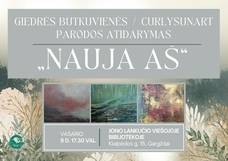 Giedrės Butkuvienės / CurlysunArt tapybos darbų parodos atidarymas