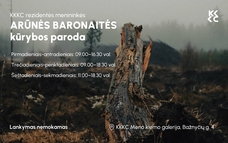 KKKC rezidentės Arūnės Baronaitės atvira kūrybos paroda