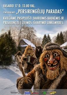 Etno renginys „Persirengėlių paradas“