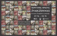 Ernesto Žvaigždino paroda „Septynių spalvų žvaigždynas“ 