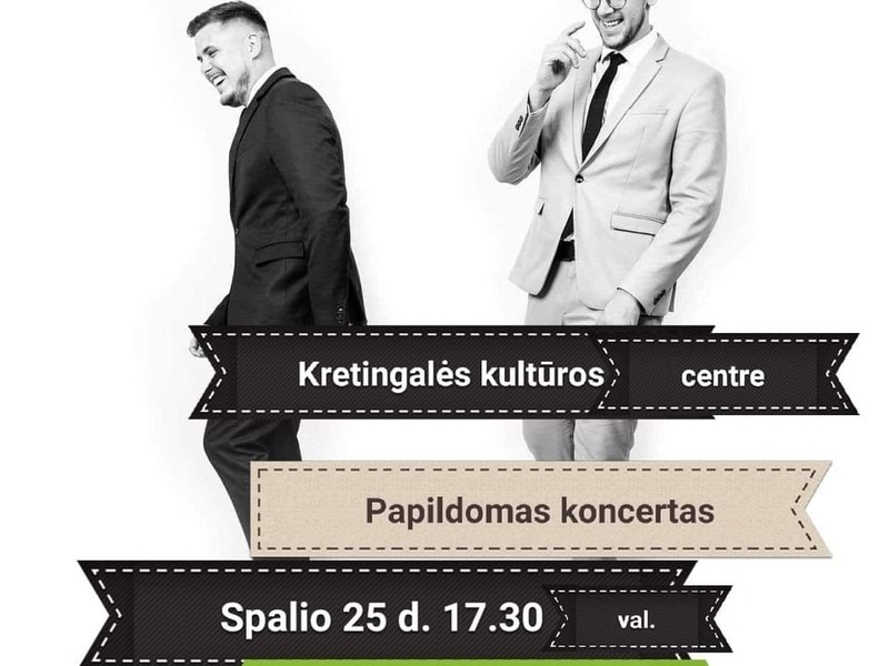 Papildomas koncertas: "Žemaitukai"