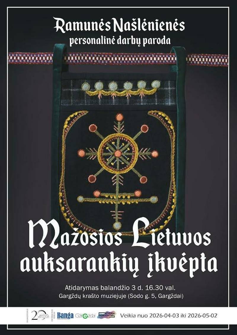 Parodos „Mažosios Lietuvos auksarankių įkvėpta“ atidarymas