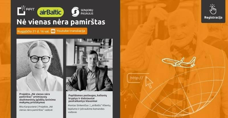 Senjorų pasaulis: Skrydžio planavimas: papildomos paslaugos, kelionių kryptys ir dažniausiai pasitaikantys klausimai