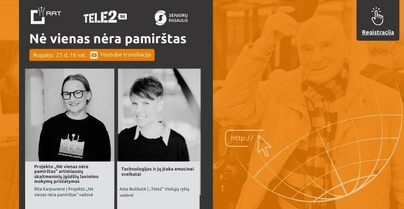 Senjorų pasaulis: Technologijos ir jų įtaka emocinei sveikatai