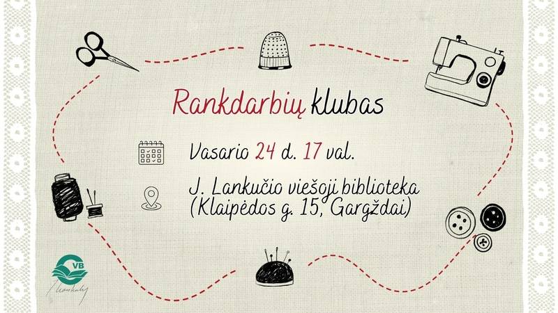 Pirmasis rankdarbių klubo susitikimas