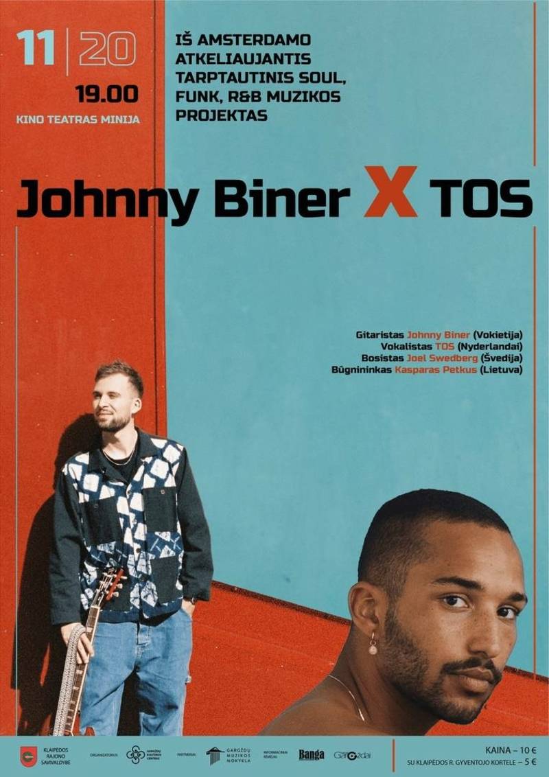 „Johnny Biner x TOS“ koncertas