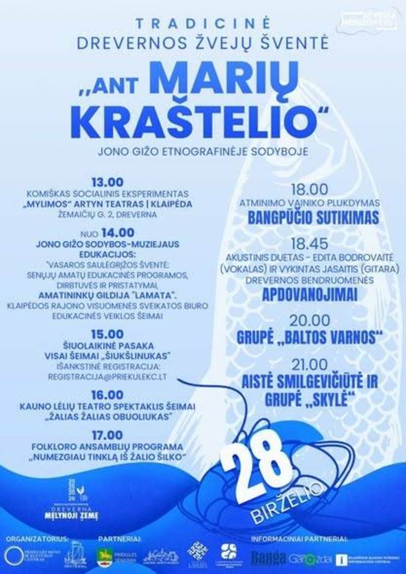 Drevernos žvejų šventė ,,Ant marių kraštelio"