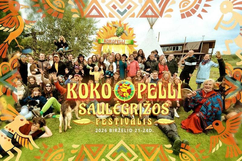 KOKOPELLI SAULĖGRĮŽOS FESTIVALIS 2026