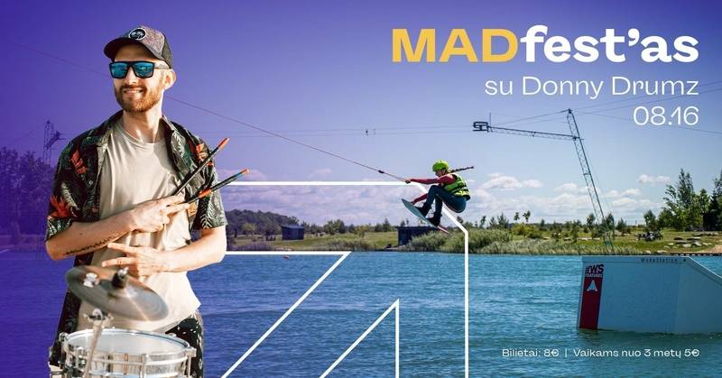 MADfest 08.16 | MADBAY vandenlenčių parkas