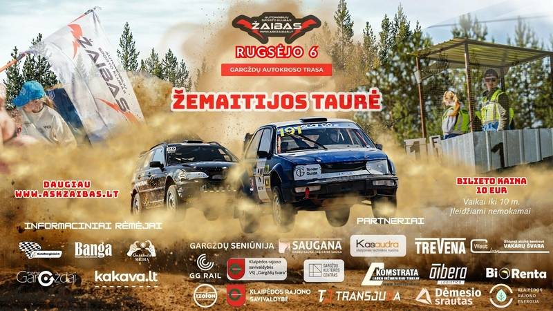 Autokrosas. Gargždai. Žemaitijos taurės 5 etapas