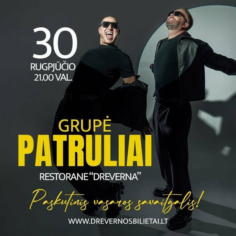 Grupės „Patruliai“ koncertas