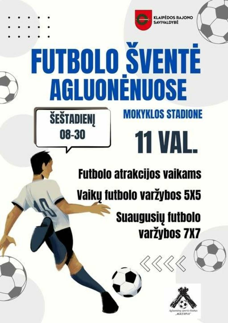 Futbolo šventė Agluonėnuose