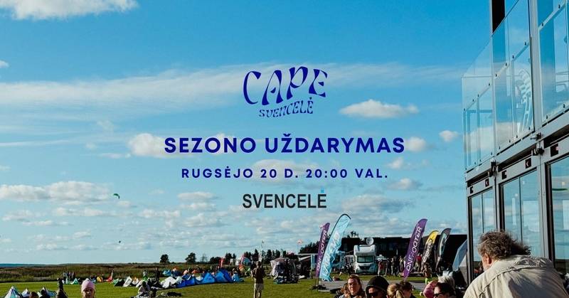 „Cape Svencelė“ sezono uždarymas