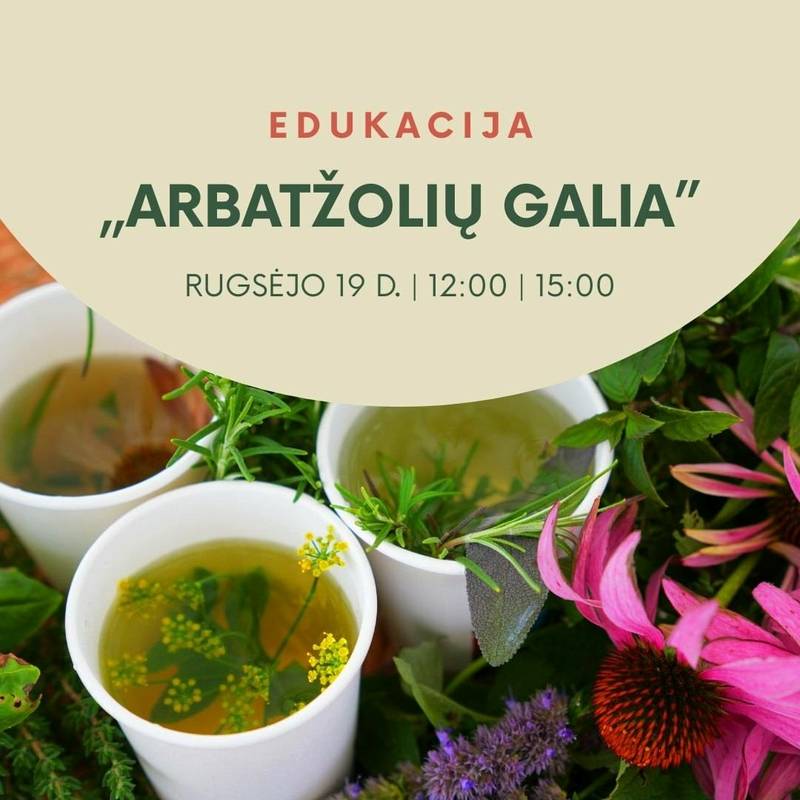 Edukacija „Arbatžolių galia“