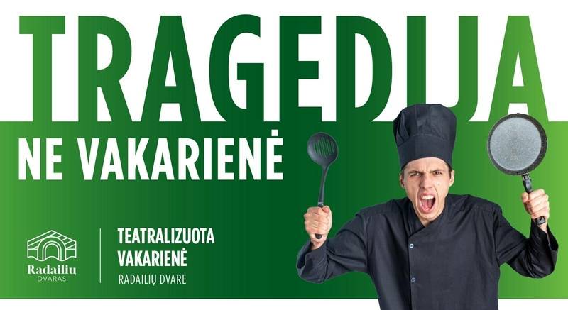 Teatralizuota vakarienė „Tragedija, ne vakarienė“