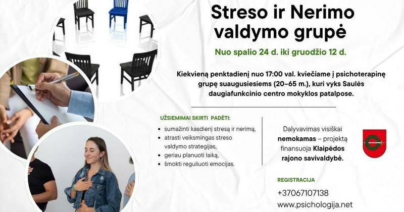 Streso ir nerimo valdymo grupė