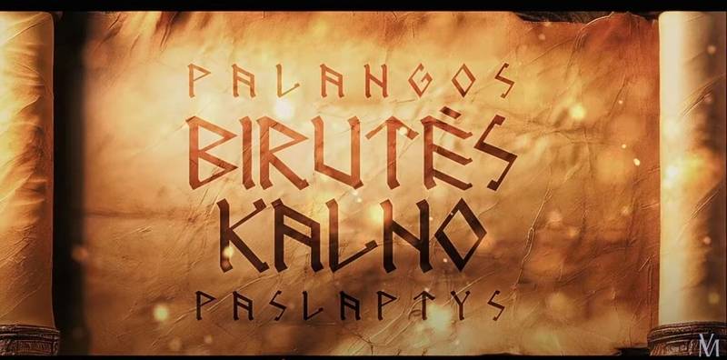 Filmo „Palangos Birutės kalno paslaptys“ demonstravimas