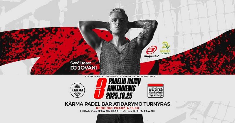 3-asis Padelio Namų gimtadienis