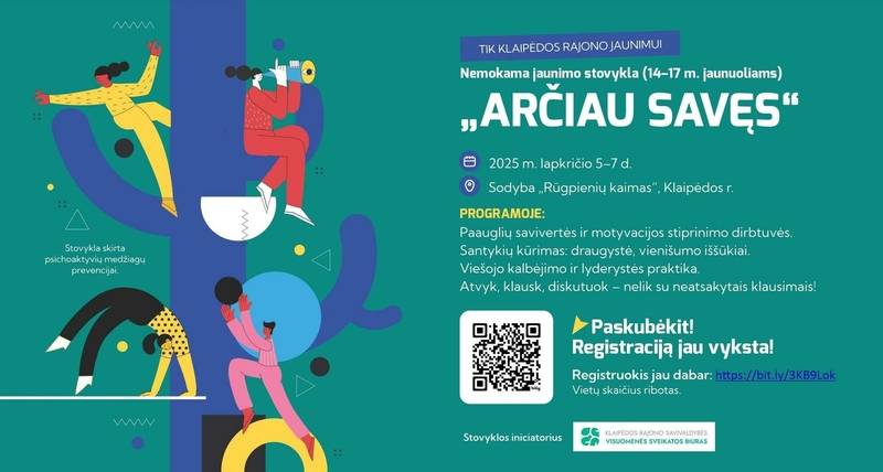 Jaunimo stovykla „Arčiau savęs“