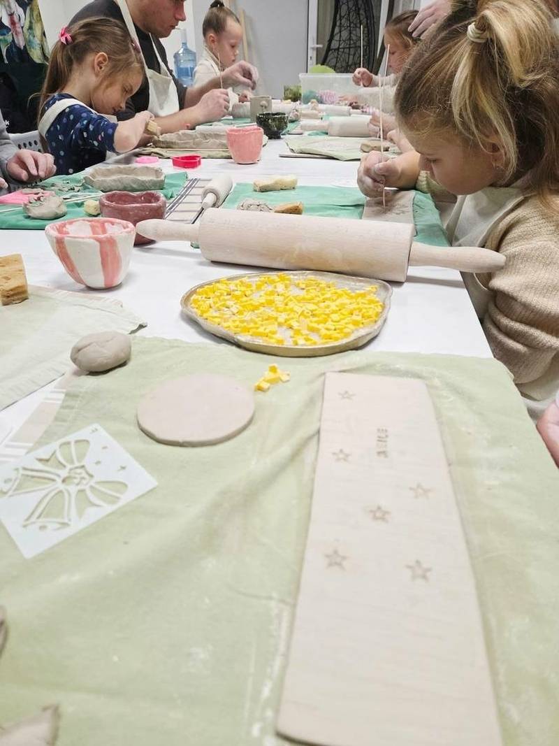 Keramika (*vaikų ir šeimos edukacija)