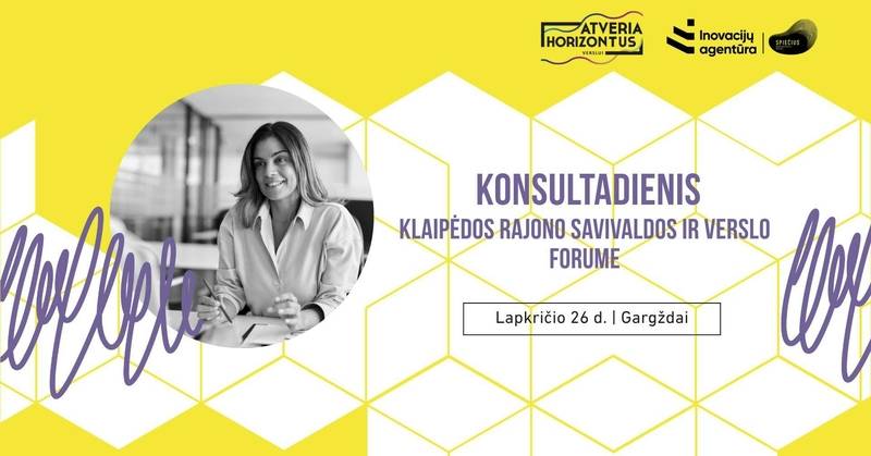 KONSULTADIENIS Klaipėdos rajono savivaldos ir verslo forume