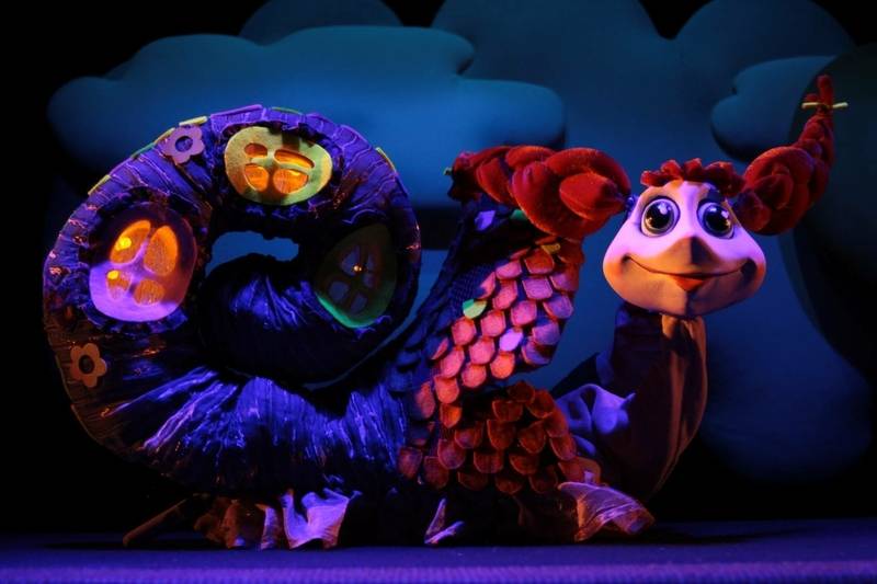 SPARSE projektas | „Su sraige aplink pasaulį“ | Panevėžio lėlių vežimo teatras